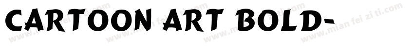 Cartoon Art Bold字体转换